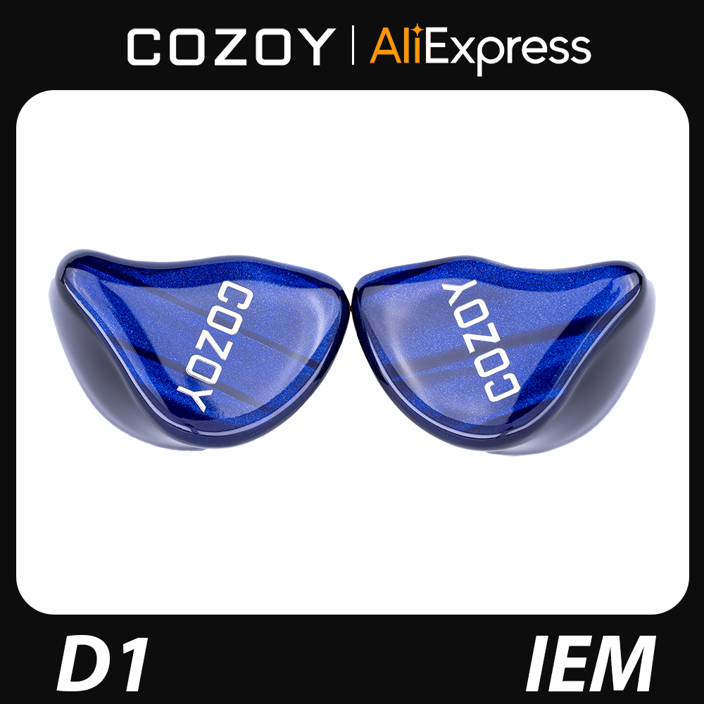 Planar Magnetic Iem Earphones - COZOY D1 IEM HIFI 10-мм графеновая
