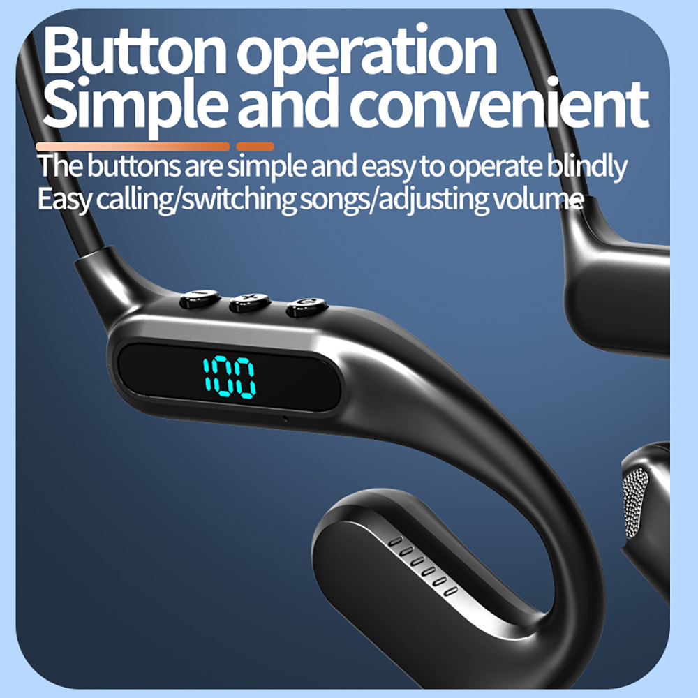 Наушники KEBIDUMEI Open Ear Bl – обзор и цена Bone Conduction Running Headphones