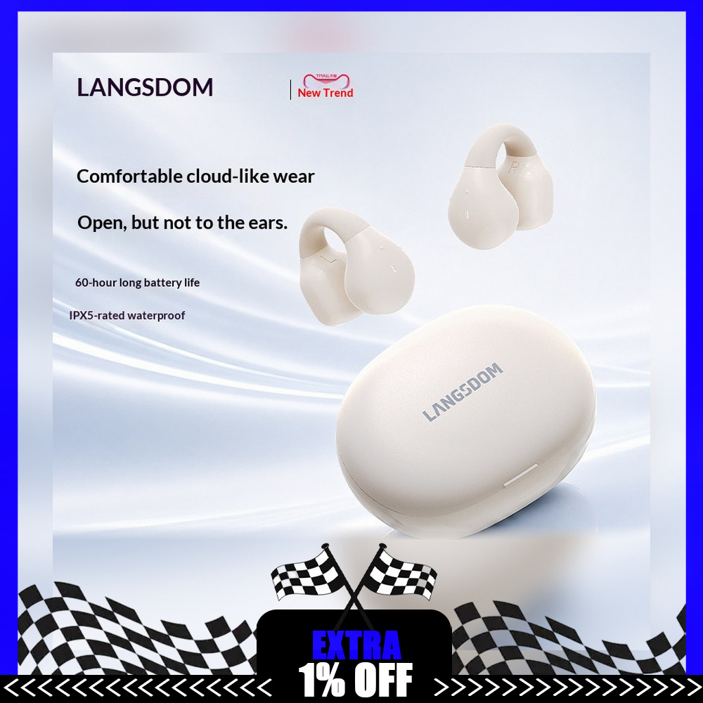 LANGSDOM TS03PRO – беспроводны – обзор и цена Bone Conduction Running Headphones