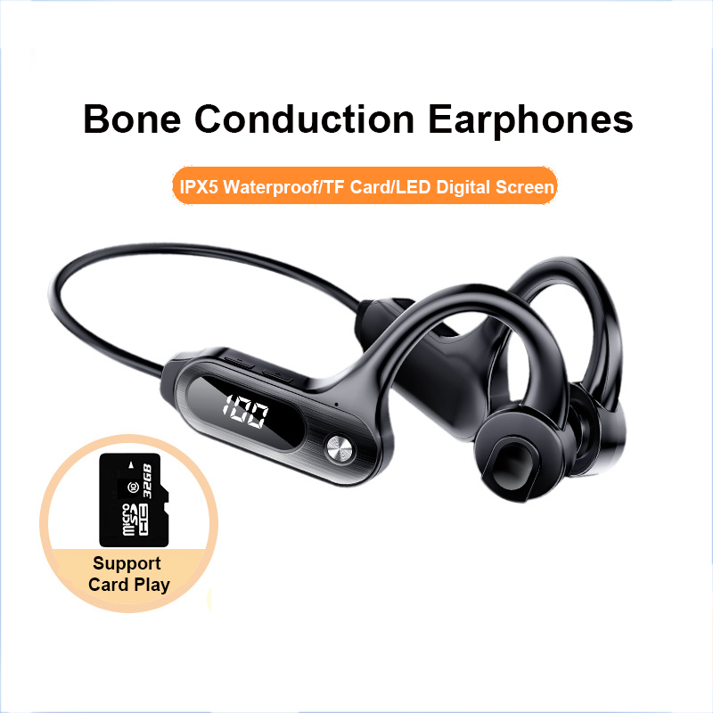 Наушники с костной проводимост – обзор и цена Bone Conduction Running Headphones