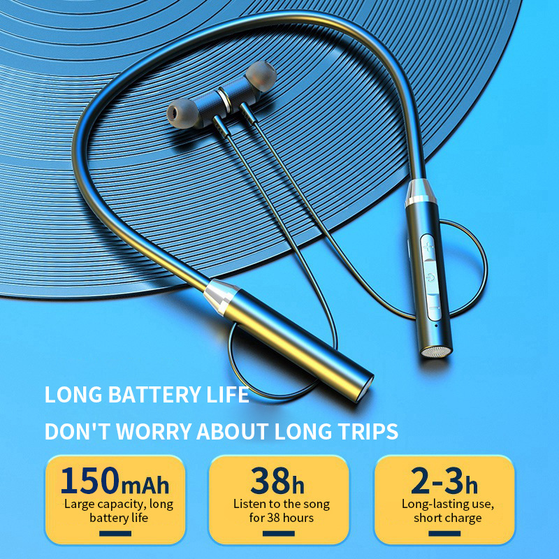 Fone Bluetooth 5,0 наушники с  – обзор и цена Magnetic Neckband Sports Earphones