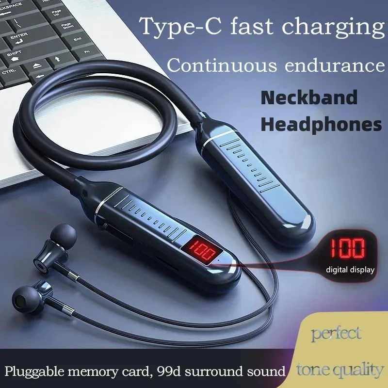 Беспроводные наушники Blueboot – обзор и цена Magnetic Neckband Sports Earphones