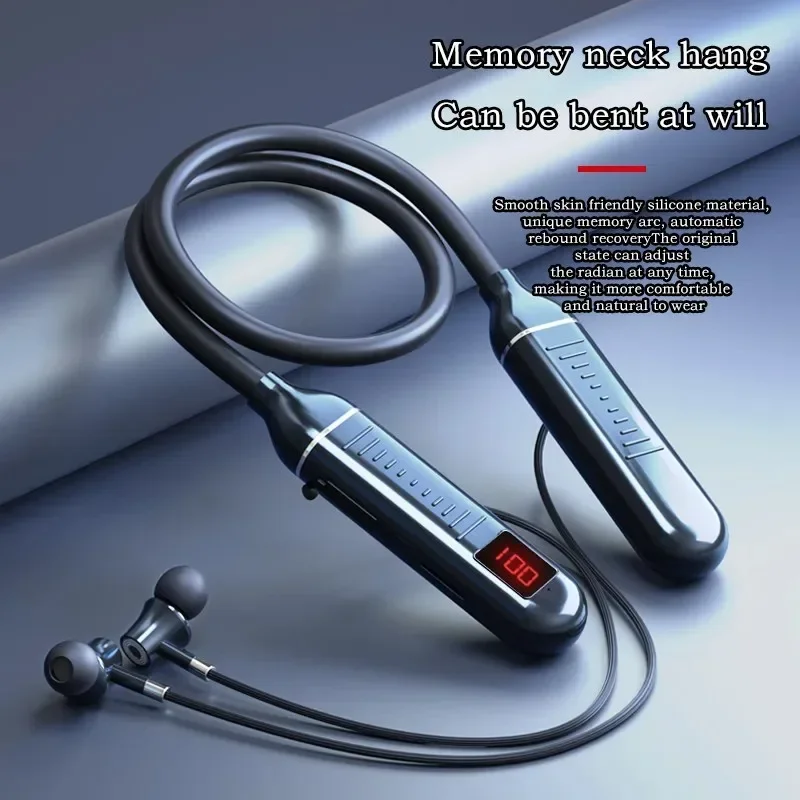 Беспроводные наушники Blueboot – обзор и цена Magnetic Neckband Sports Earphones